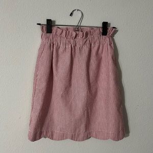 Lauren James scalloped skirt